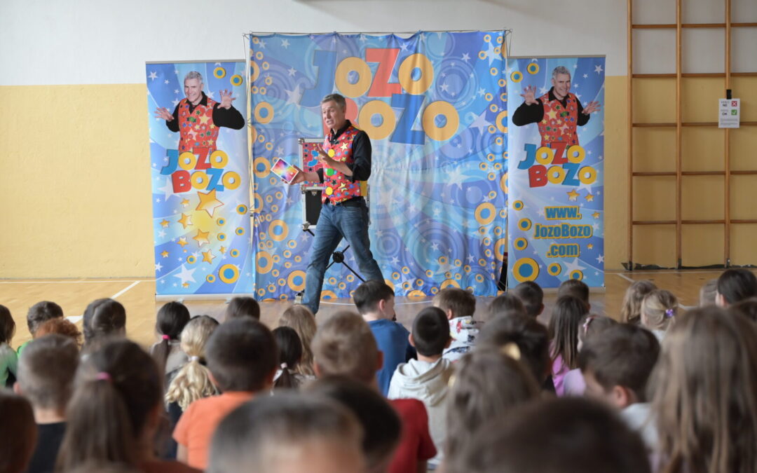 Jozo Bozo u Osnovnoj školi Ludbreg